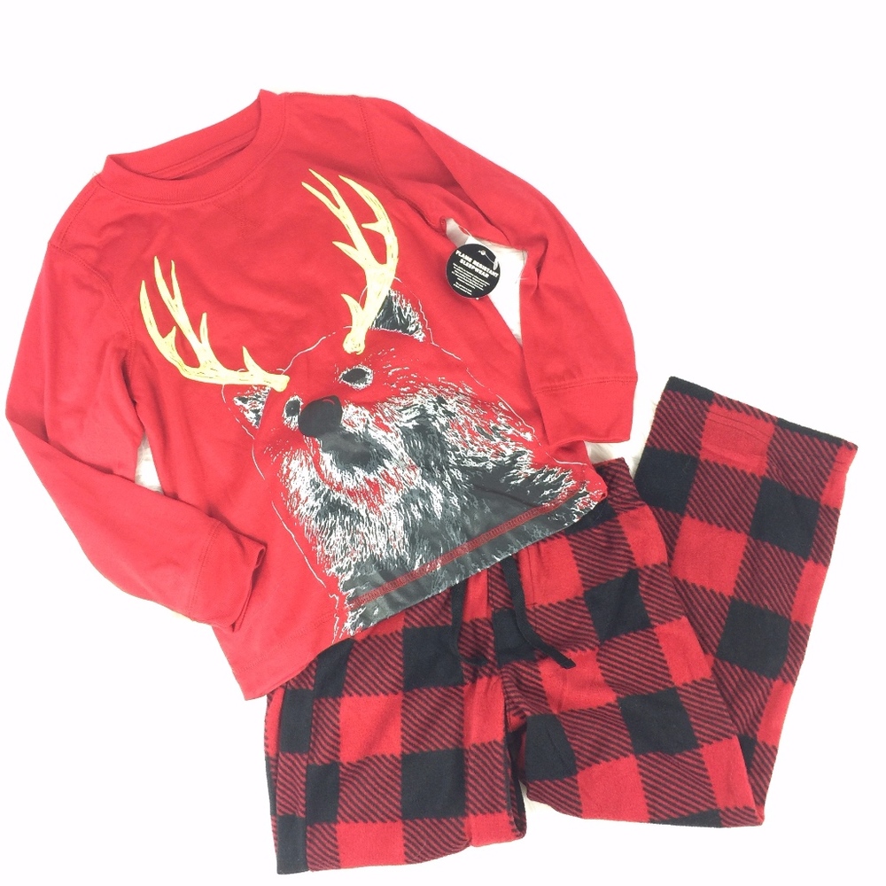 Unisex Kids Joe Boxer Pajama Set Country XS ~ 4/5